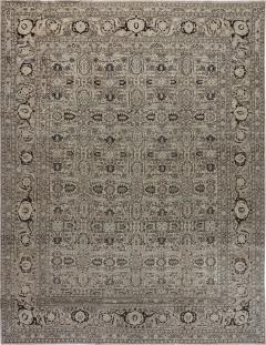 Authentic 1900s Persian Tabriz Handmade Wool Carpet - 2446226