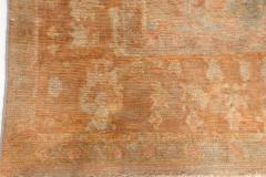 Authentic 1900s Turkish Oushak Handmade Wool Rug - 2450388