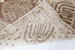 Authentic 19th Century Beige Persian Tabriz Rug - 2465018