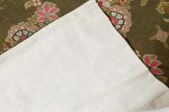 Authentic 19th Century French Aubusson Green Pink Handmade Rug - 2460703