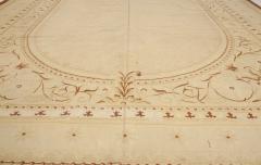 Authentic 19th Century French Aubusson Handmade Wool Rug - 2461100