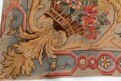 Authentic 19th Century French Savonnerie Botanic Fragment Rug - 2457331