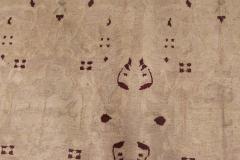 Authentic 19th Century Indian Agra Handmade Wool Carpet - 2461392
