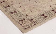 Authentic 19th Century Indian Agra Handmade Wool Carpet - 2461405