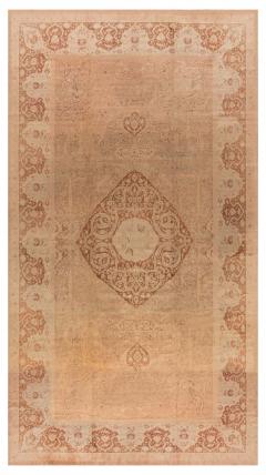 Authentic 19th Century Indian Amritsar Handmade Wool Rug - 2461266