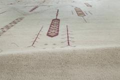 Authentic 19th Century Indian Amritsar Handmade Wool Rug - 2461417