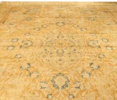 Authentic 19th Century Indian Beige Wool Rug - 2461462