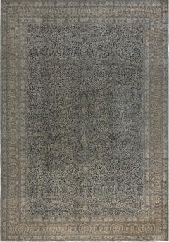 Authentic 19th Century Persian Khorassan Handmade Wool Rug - 2464965