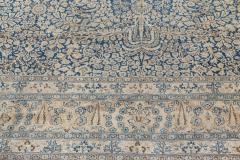 Authentic 19th Century Persian Khorassan Handmade Wool Rug - 2464967