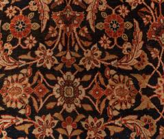 Authentic 19th Century Persian Kirman Botanic Handmade Wool Rug - 2461528