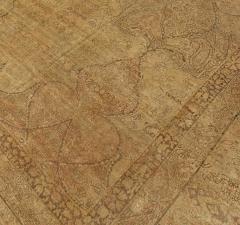 Authentic 19th Century Persian Kirman Botanic Handmade Wool Rug - 2461892