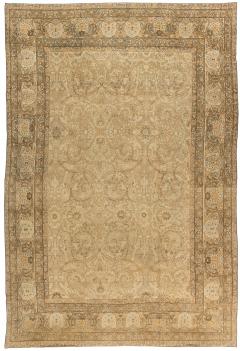 Authentic 19th Century Persian Kirman Handmade Wool Rug - 2461865