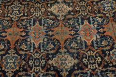 Authentic 19th Century Persian Malayer Handmade Wool Rug - 2462075