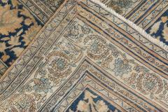 Authentic 19th Century Persian Meshad Handmade Wool Carpet - 2462005