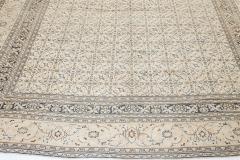 Authentic 19th Century Persian Meshad Handmade Wool Carpet - 2464972