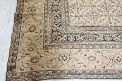 Authentic 19th Century Persian Meshad Handmade Wool Carpet - 2464975
