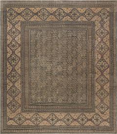 Authentic 19th Century Persian Meshad Handmade Wool Rug - 2461631