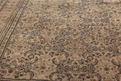 Authentic 19th Century Persian Meshad Handmade Wool Rug - 2461639