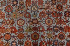 Authentic 19th Century Persian Sultanabad Handmade Wool Carpet - 2461983