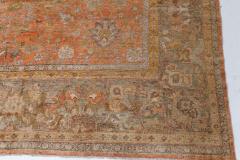 Authentic 19th Century Persian Sultanabad Rug Size Adjusted  - 2462140