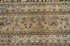 Authentic 19th Century Persian Tabriz Botanic Handwoven Wool Rug - 2462000