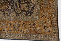 Authentic 19th Century Persian Tabriz Botanic Handwoven Wool Rug - 2462080