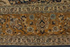 Authentic 19th Century Persian Tabriz Botanic Handwoven Wool Rug - 2462082