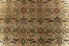 Authentic 19th Century Persian Tabriz Handmade Wool Carpet - 2461938
