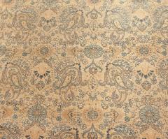 Authentic 19th Century Persian Tabriz Handmade Wool Carpet - 2464996