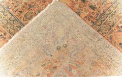 Authentic 19th Century Persian Tabriz Handmade Wool Rug - 2461925
