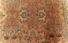 Authentic 19th Century Persian Tabriz Handmade Wool Rug - 2461927