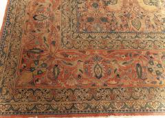 Authentic 19th Century Persian Tabriz Handmade Wool Rug - 2461928