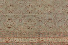 Authentic 19th Century Persian Tabriz Handmade Wool Rug - 2462129