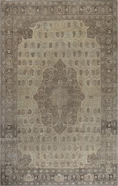 Authentic 19th Century Persian Tabriz Handmade Wool Rug - 2465102
