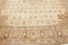 Authentic 19th Century Persian Tabriz Handmade Wool Rug - 2465103