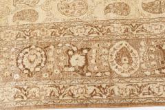 Authentic 19th Century Persian Tabriz Handmade Wool Rug - 2465105