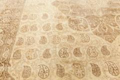 Authentic 19th Century Persian Tabriz Handmade Wool Rug - 2465107
