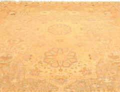 Authentic 19th Century Turkish Hereke Botanic Handmade Wool Rug - 2464644