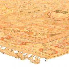 Authentic 19th Century Turkish Hereke Botanic Handmade Wool Rug - 2464646