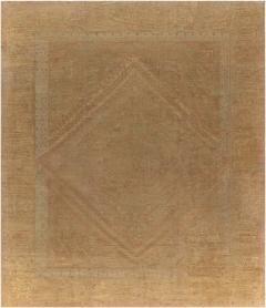 Authentic 19th Century Turkish Oushak Handmade Wool Rug - 2465390