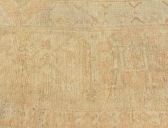 Authentic 19th Century Turkish Oushak Handmade Wool Rug - 2465394