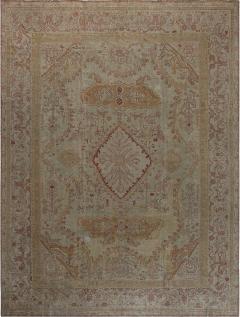 Authentic 19th Century Turkish Oushak Rug - 2464543