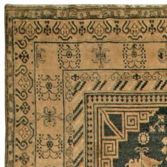 Authentic 19th Century Yarkand Handmade Wool Rug - 2460787