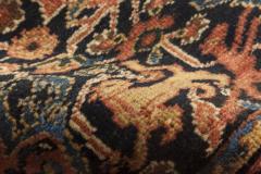 Authentic Antique Persian Feraghan Animal Botanic Handmade Wool Rug - 2454233