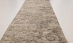 Authentic Chinese Hand Knotted Silk Runner Fragment - 2457360
