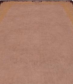 Authentic Early 20th Century Chinese Art Deco Handmade Wool Rug - 2451441