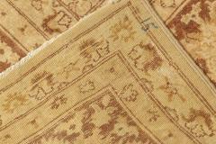 Authentic Early 20th Century Indian Amritsar Brown Rug - 2452951