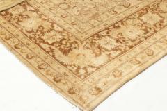 Authentic Early 20th Century Indian Amritsar Brown Rug - 2452952