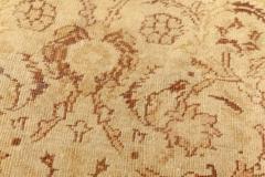 Authentic Early 20th Century Indian Amritsar Brown Rug - 2452954