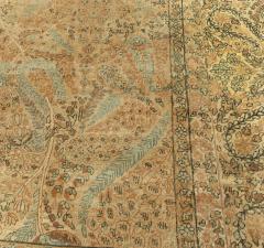 Authentic Early 20th Century Persian Kirman Botanic Carpet - 2454028